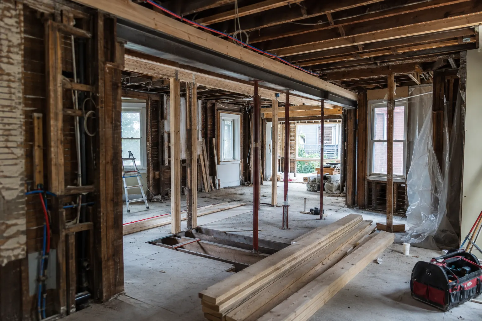 Completed Century Home Renovation Toronto, designed and built by Andare Homes