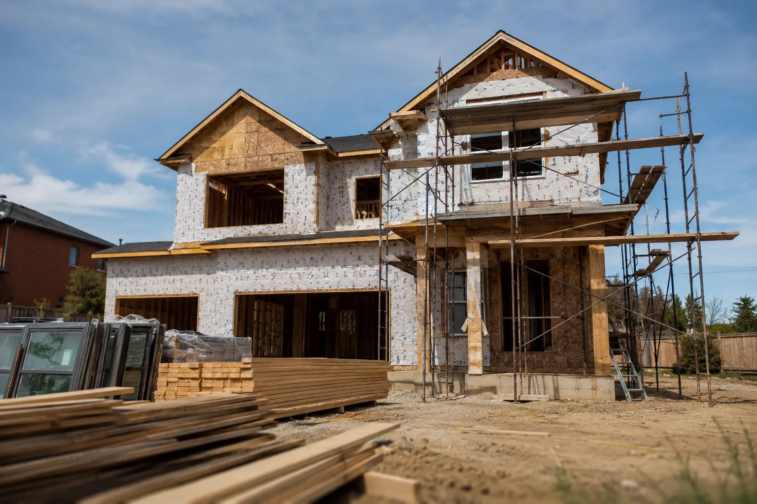 Completed Custom Homes Toronto, designed and built by Andare Homes