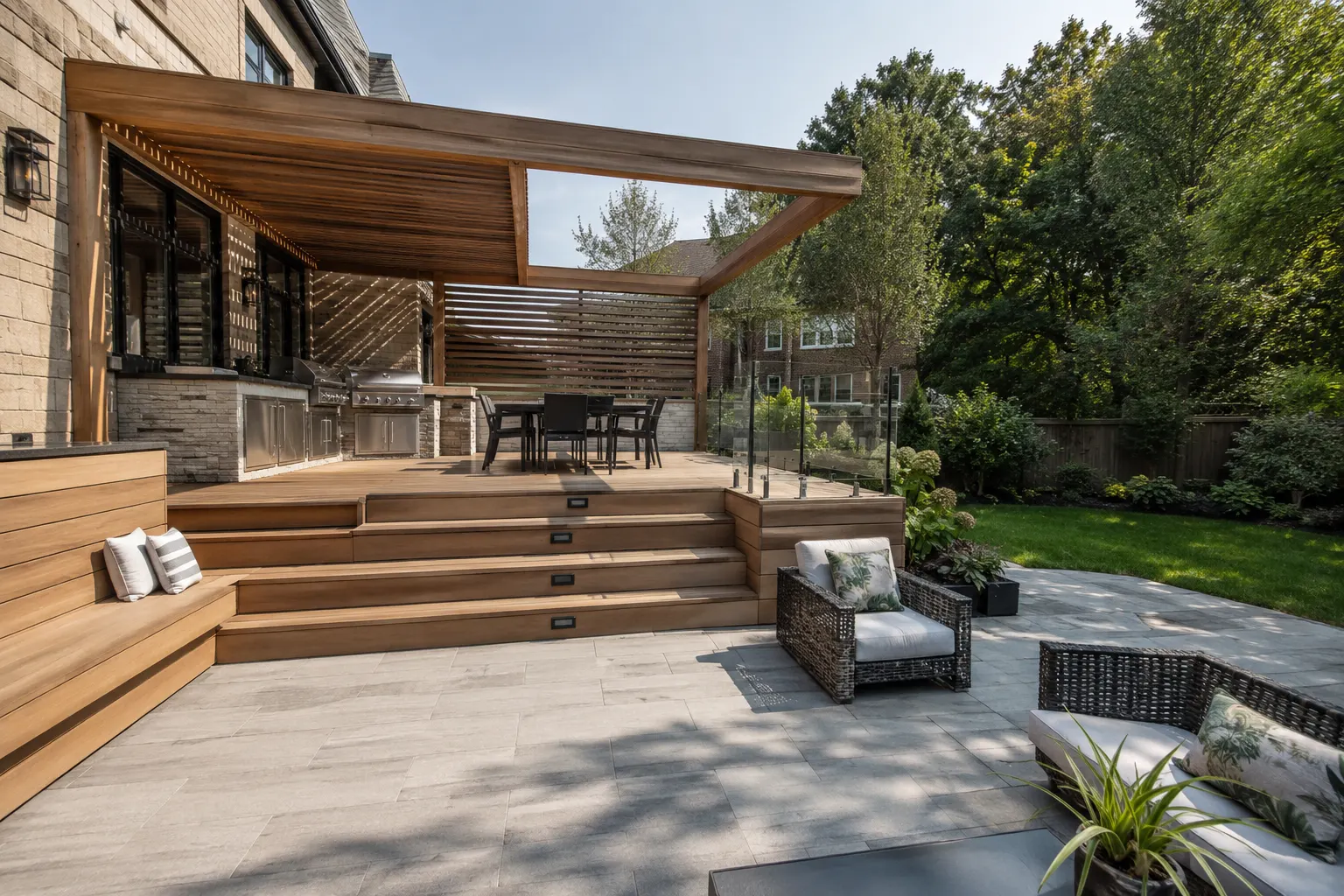 Decks & Outdoor Living Toronto, designed and built by Andare Homes