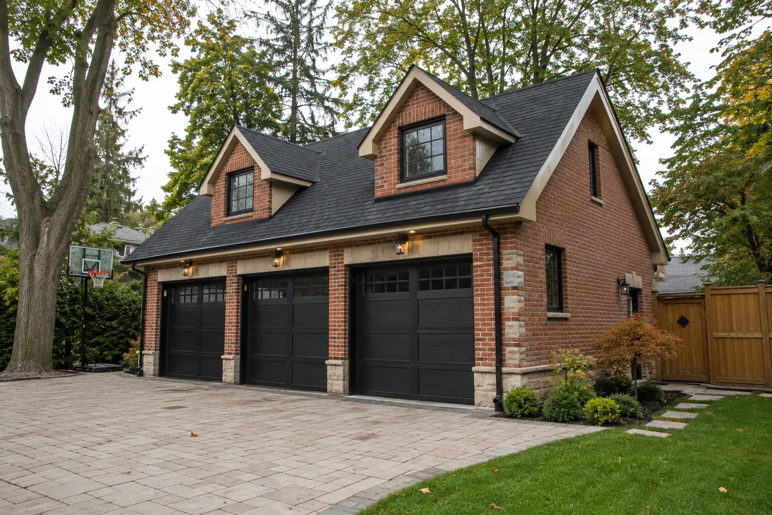 Detached Garages in Pickering being designed and built by Andare Homes
