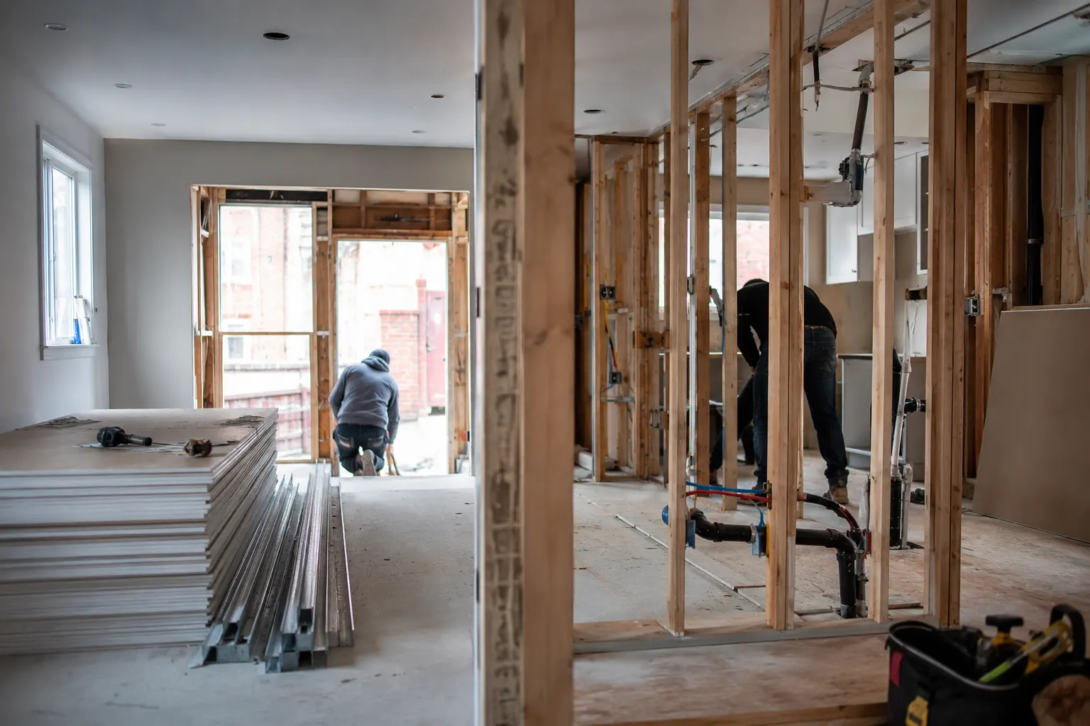Completed Duplex Conversions Toronto, designed and built by Andare Homes