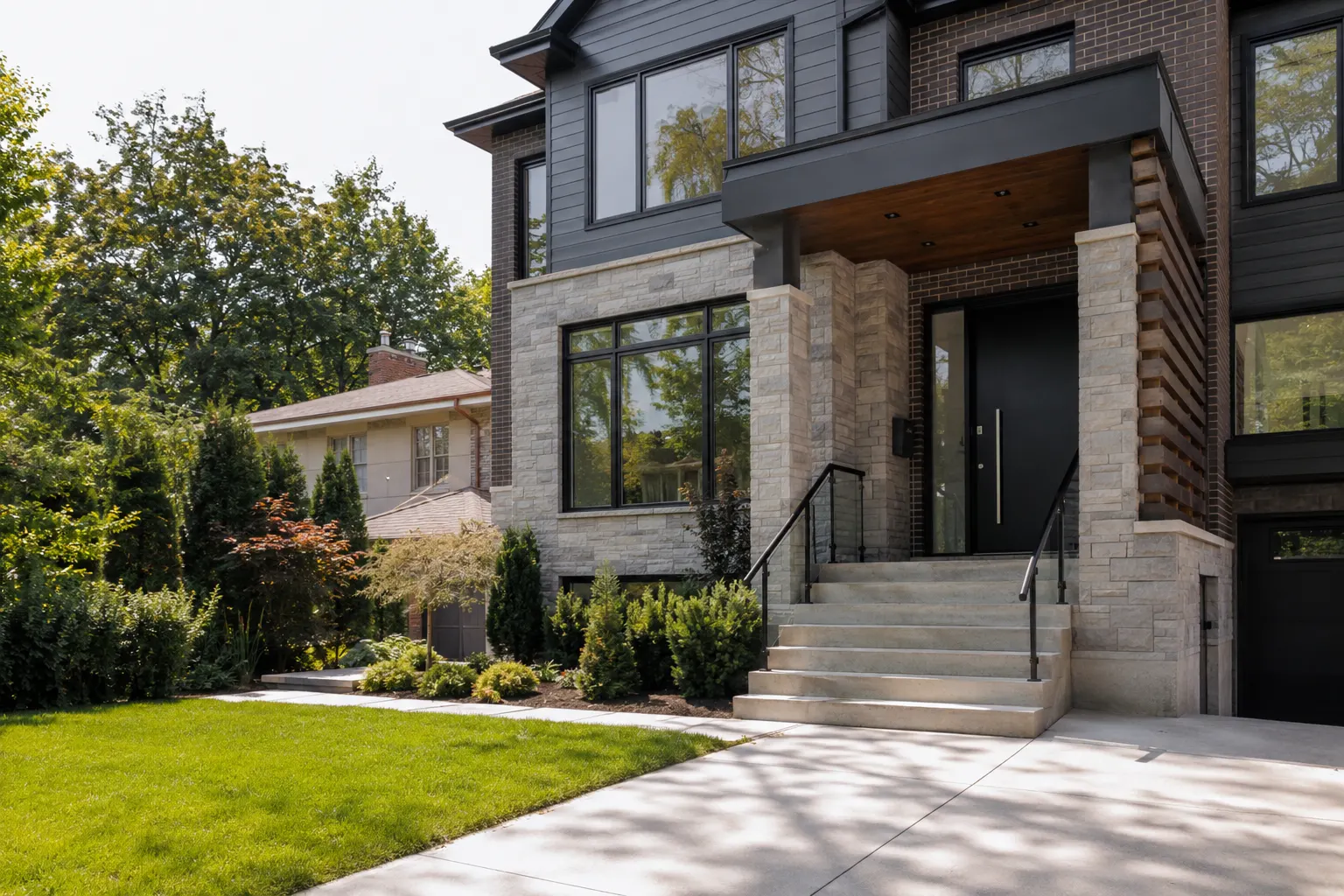 Exterior Renovations Toronto, designed and built by Andare Homes