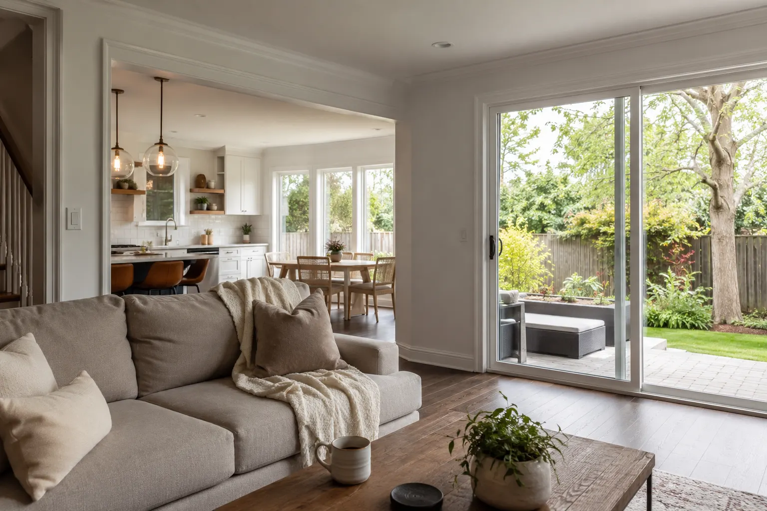 Completed Home Additions in Maple, designed and built by Andare Homes