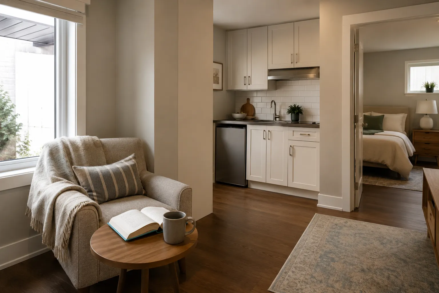 Completed In-Law Suites in Maple, designed and built by Andare Homes