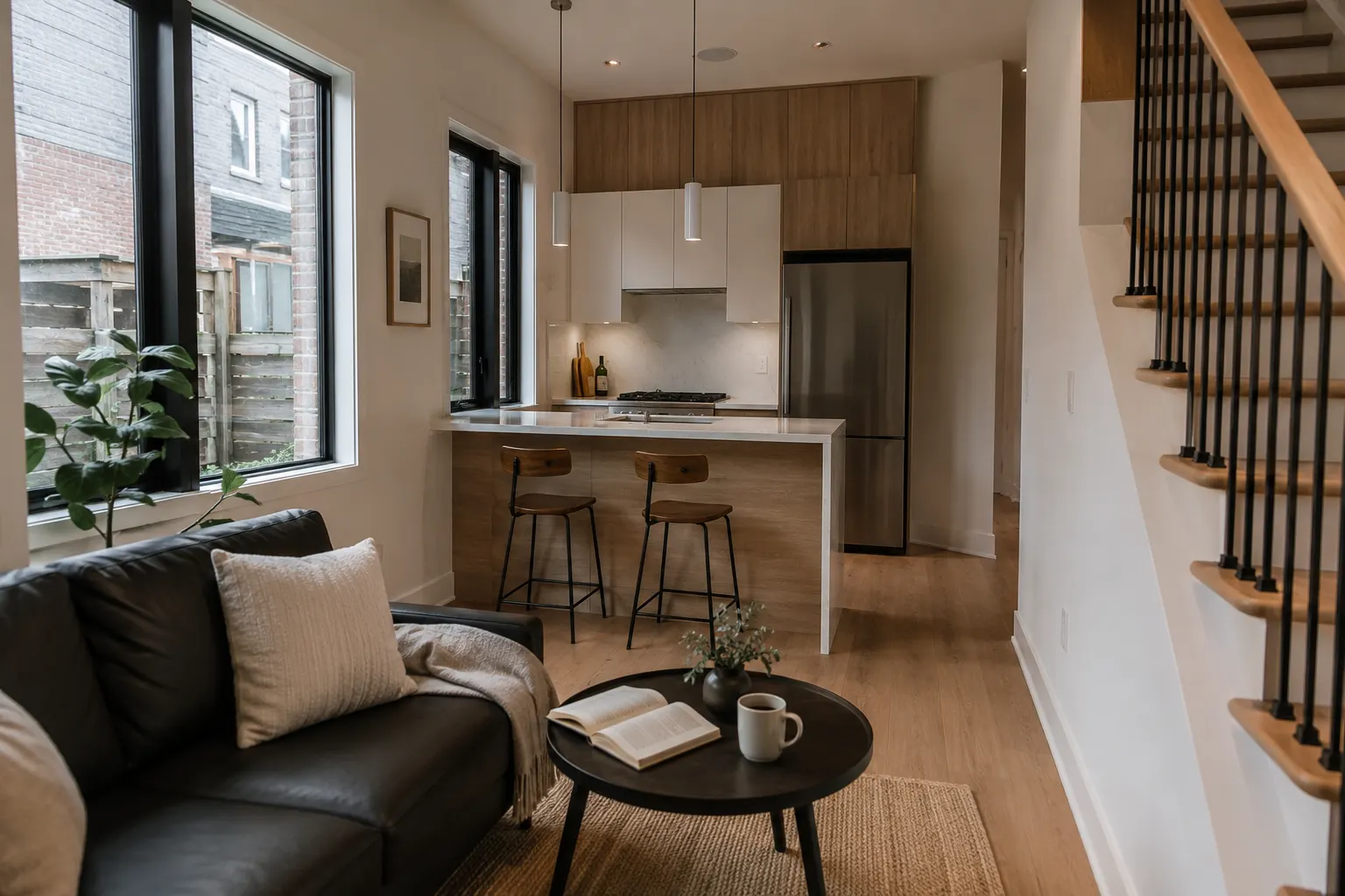 Completed Laneway Homes in Etobicoke, designed and built by Andare Homes
