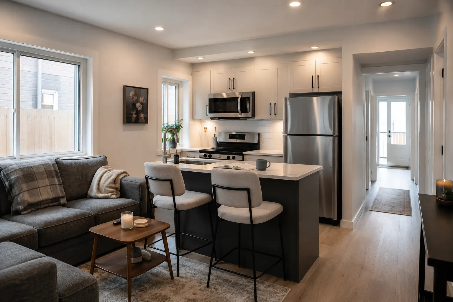 Completed Multiplex Conversions in Etobicoke, designed and built by Andare Homes