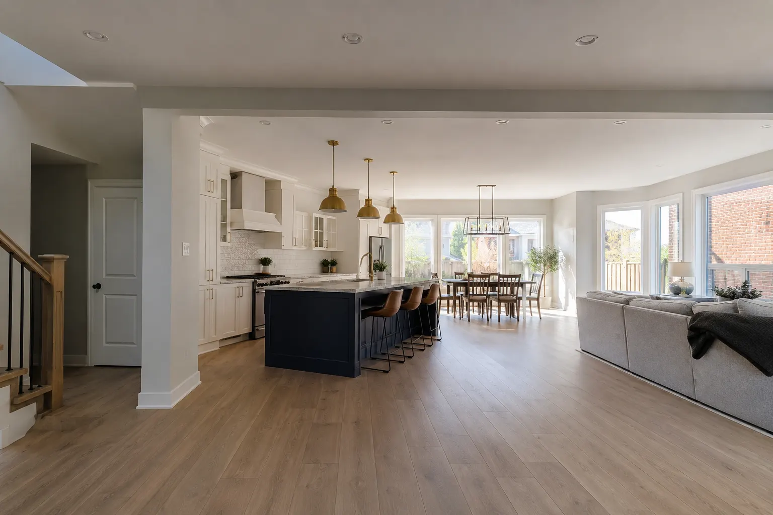 Open-Concept Renovations in Markham, Ontario, designed and built by Andare Homes