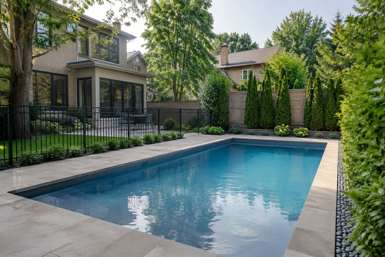 Pool Builders Toronto, designed and built by Andare Homes