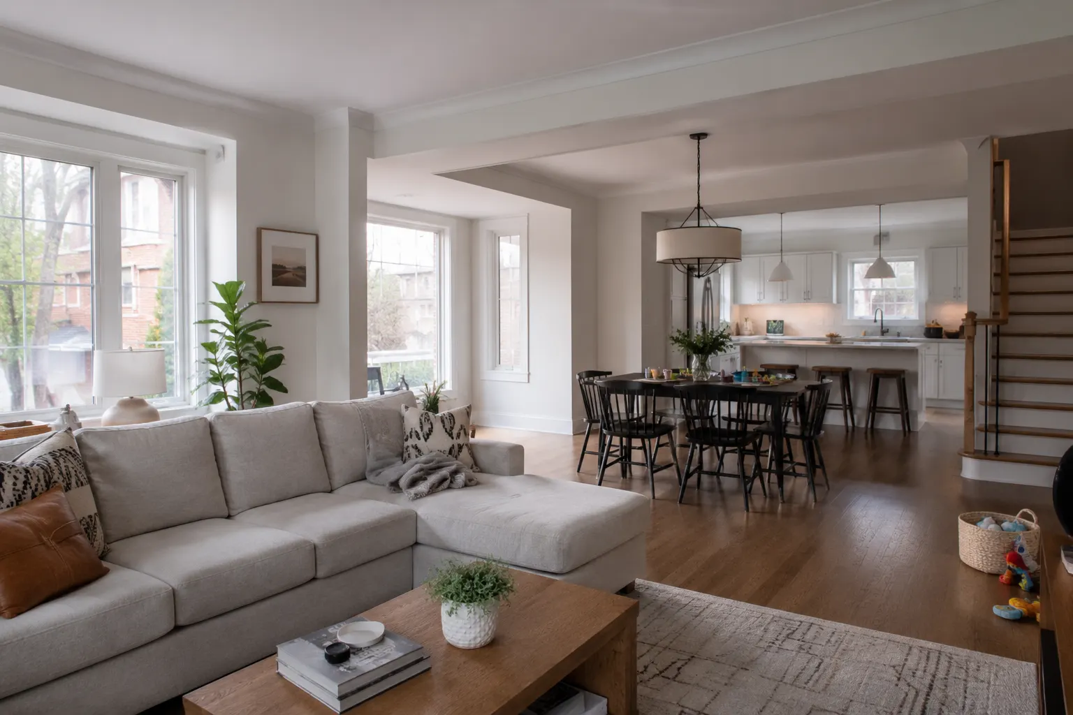 Completed Structural Renovations in Maple, designed and built by Andare Homes