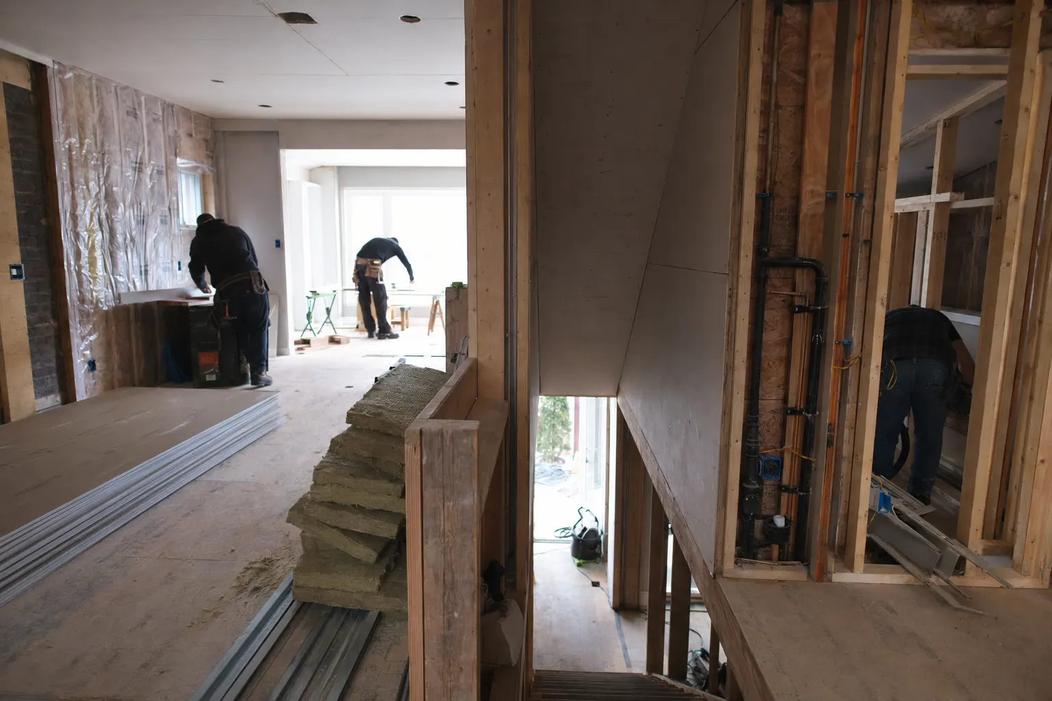 Completed Triplex Conversions Toronto, designed and built by Andare Homes